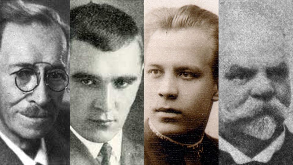 Станіслав Людкевич у спілкуванні з українськими письменниками