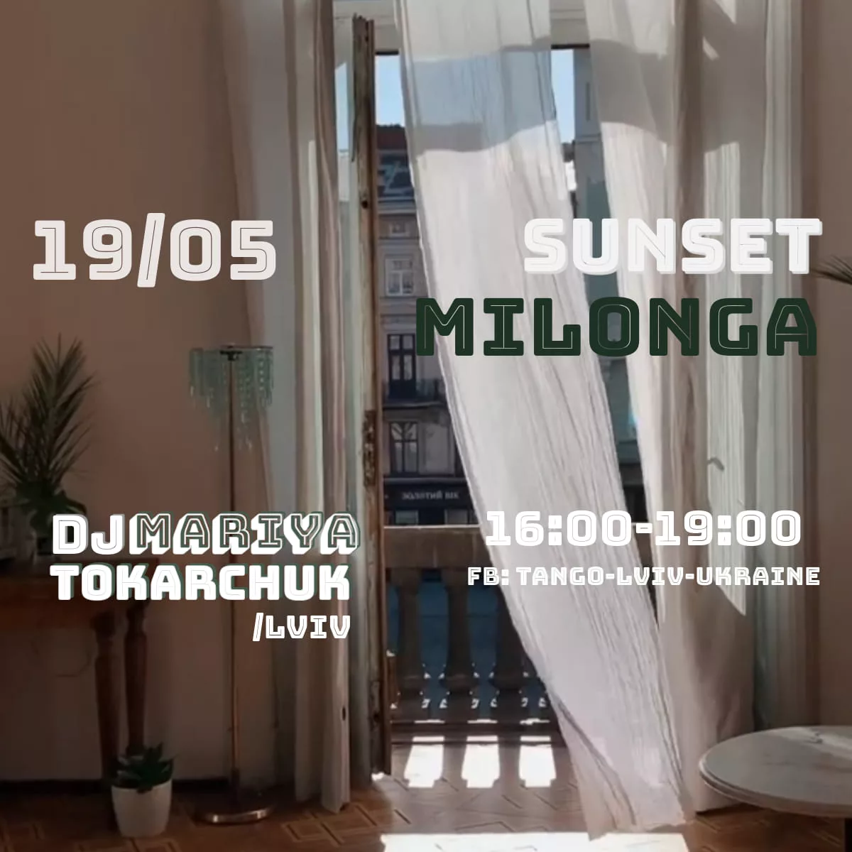 SUNSET Milonga TDJ Mariya Tokarchuk