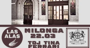LAS ALAS Charity Milonga TDJ Tina Ferrari