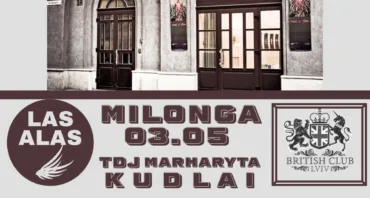Charity Milonga LAS ALAS TDJ Marharyta Kudlai