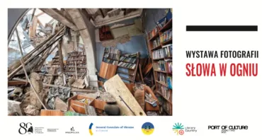 Wernisaż wystawy "Słowa w ogniu" - Вернісаж виставки "Слова у вогні"