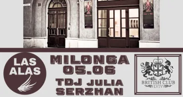 LAS ALAS Milonga TDJ Julia Serzhan