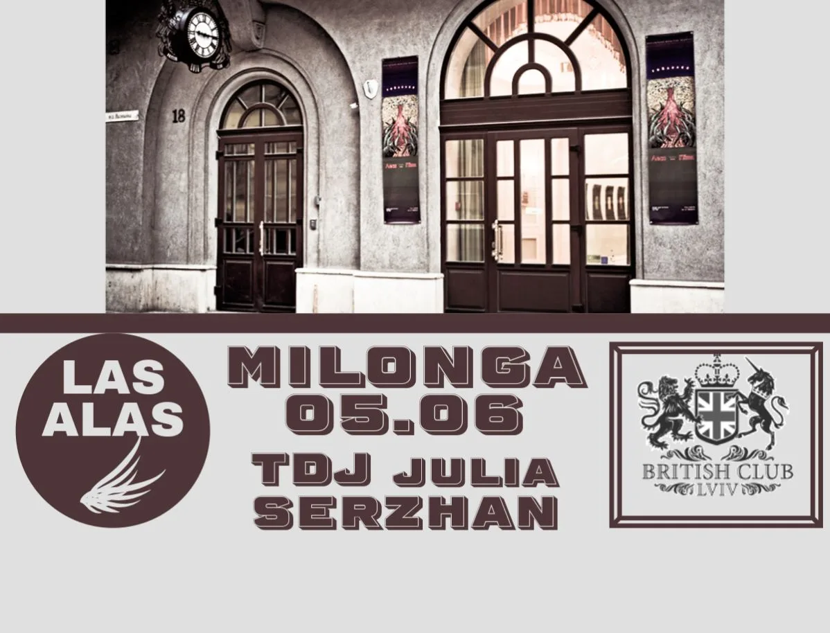 LAS ALAS Milonga TDJ Julia Serzhan