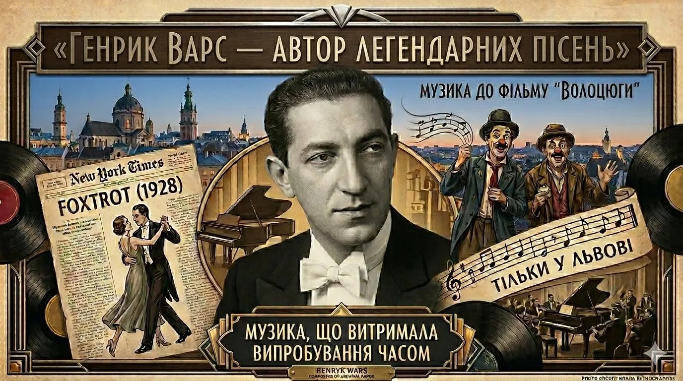 «Кава на Професорській» запрошує на лекцію «Генрик Варс – автор