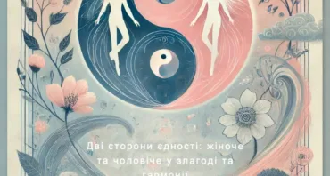 Дві сторони єдності: жіноче та чоловіче у злагоді та гармонії